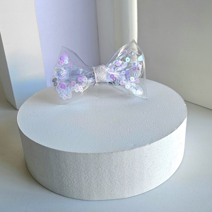 Moño Confetti Tornasol