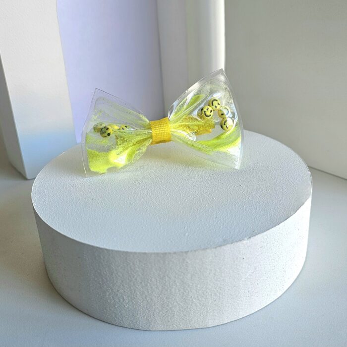 Moño Confetti Amarillo