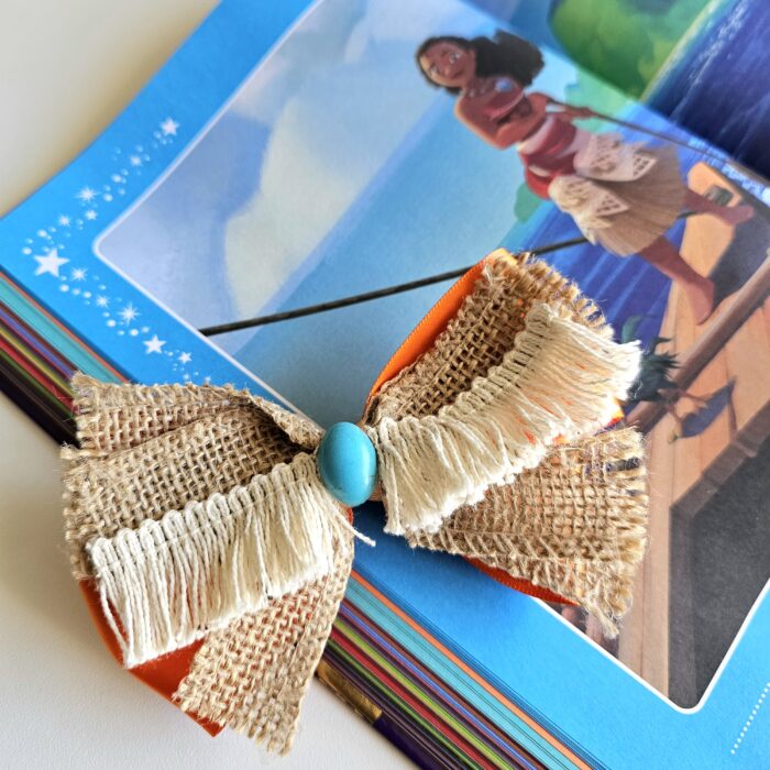 Moño Princesa Moana