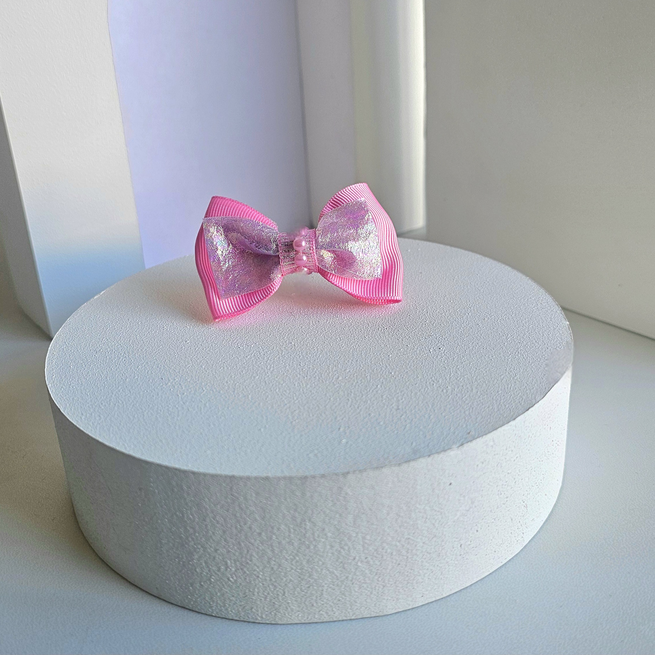 lentejuelas-brillos-tocado-moño-lazo-colores-accesorios-niña-nena-cabello-peinado-pelo-romantico-tul-perlas-rosa