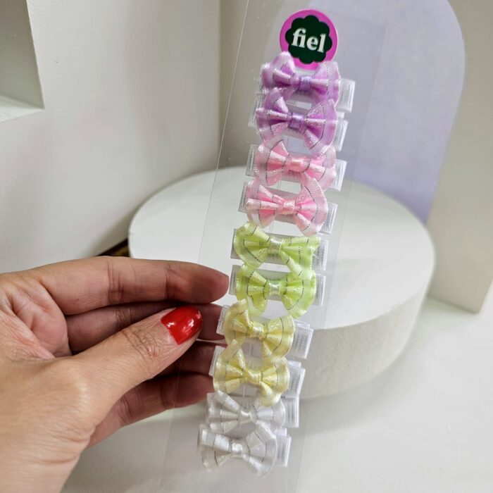 Set Mini Moñitos Pastel
